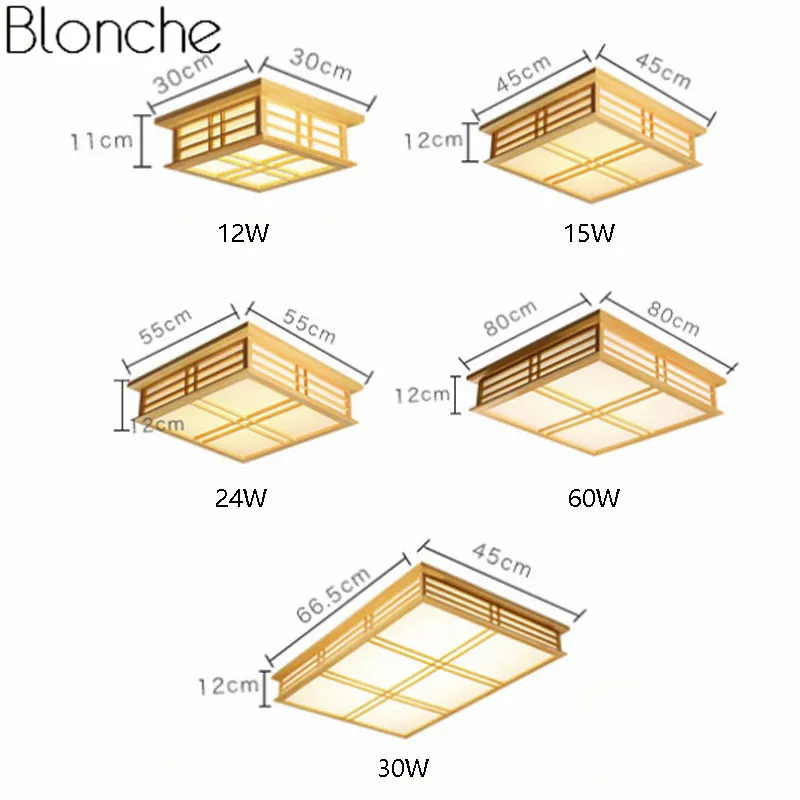 Creative Wood Ceiling Lamp Japanese Style Light Fixture for Dining Room Bedroom Luminaire Modern Home Deco Lighting 220V | Лампы и