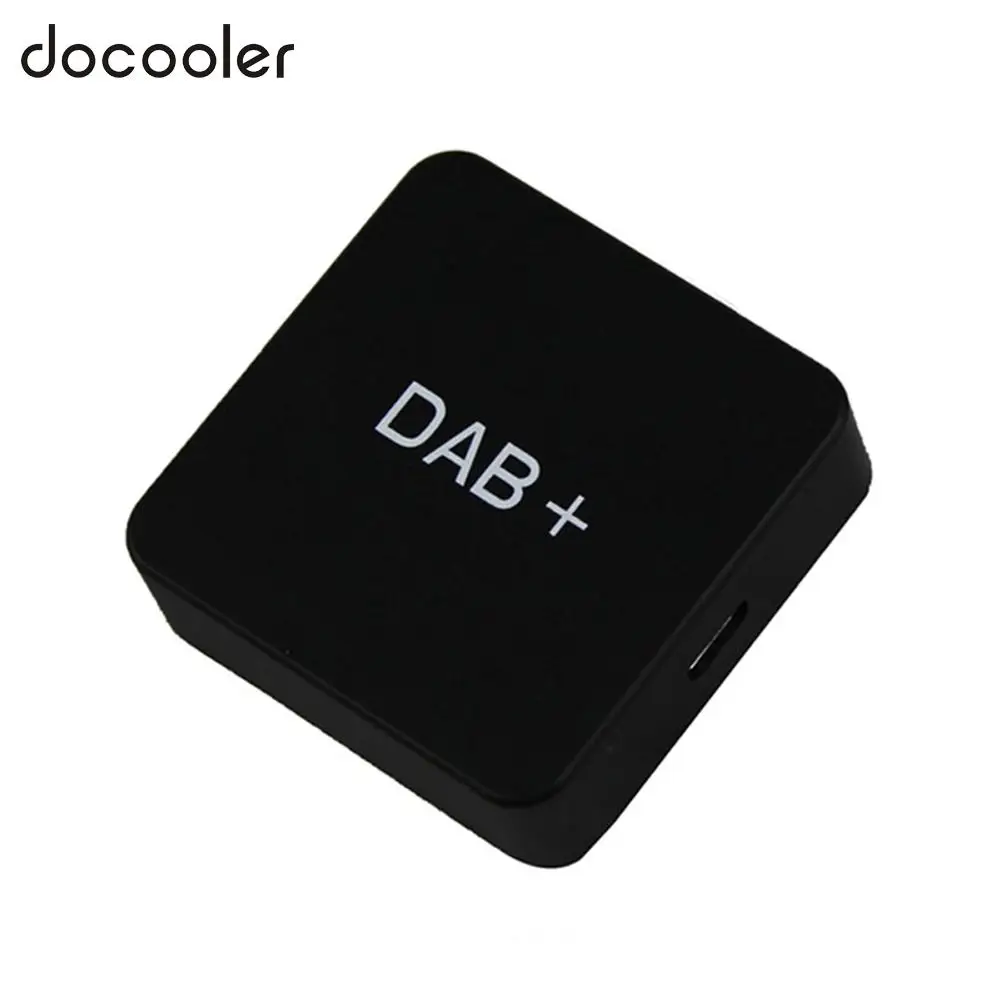 Docooler DAB 004 коробка радио антенна тюнер FM передача USB для автомобильного Android 5