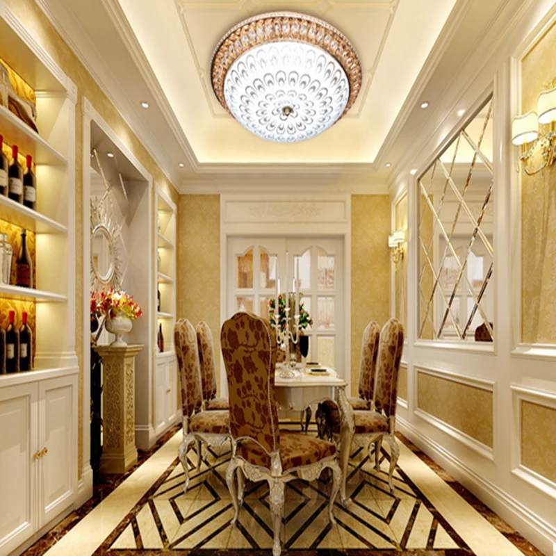 Высокое качество оригинальная Светодиодная потолочная лампа с павлином