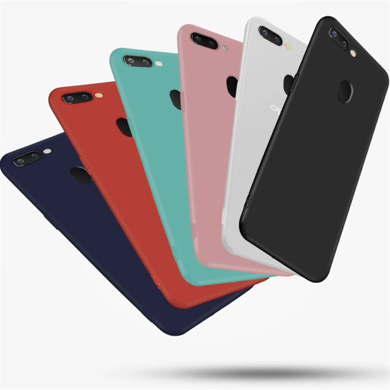 Мягкий ТПУ чехол для телефона OPPO F7 F5 F1S A59 A83 A73 R15 Pro противоударный R11 Plus R11S dye |