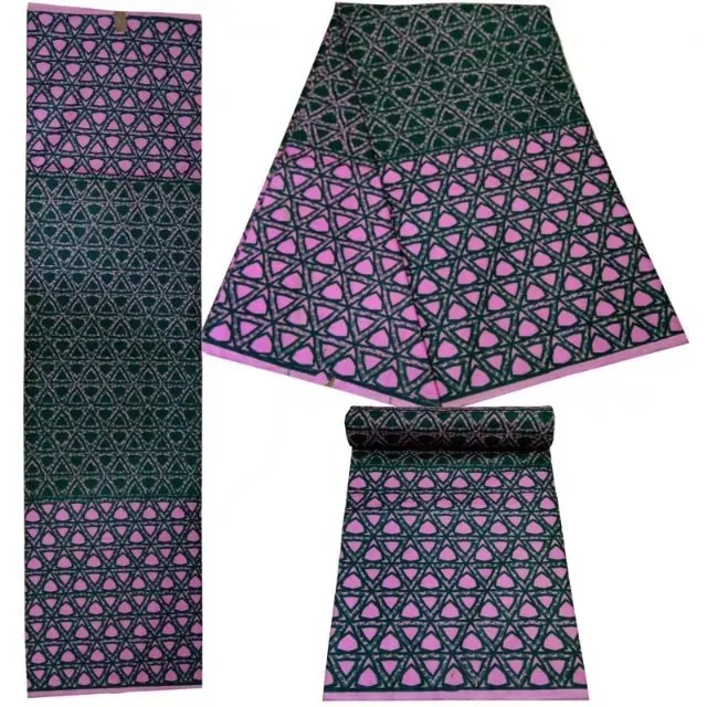 2017 последний настоящий настоящей Восковой Ткань Анкара африканских тканей воск