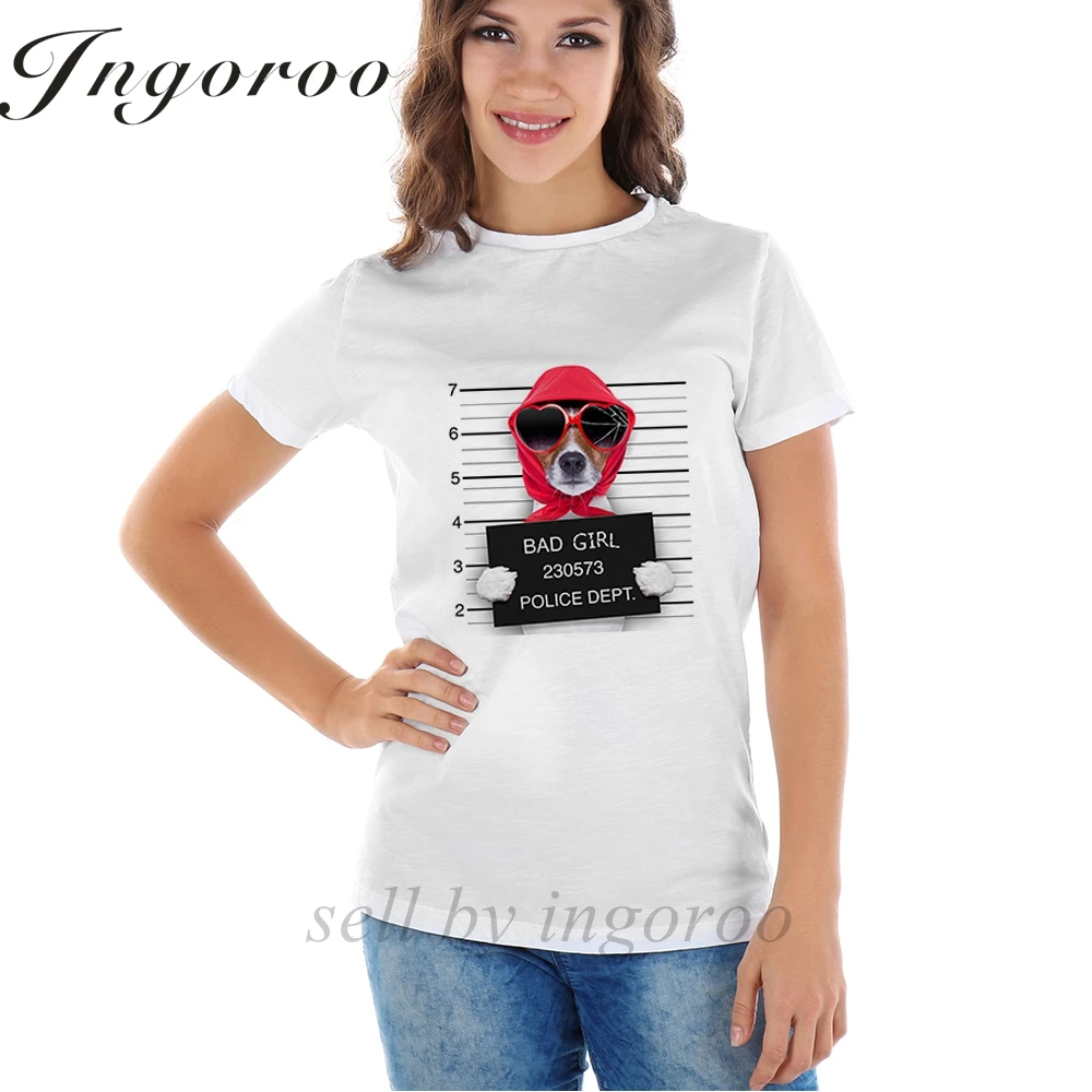 Babaseal Топ бренд Mugshot леди собака Графический Тройники забавная футболка Русалка