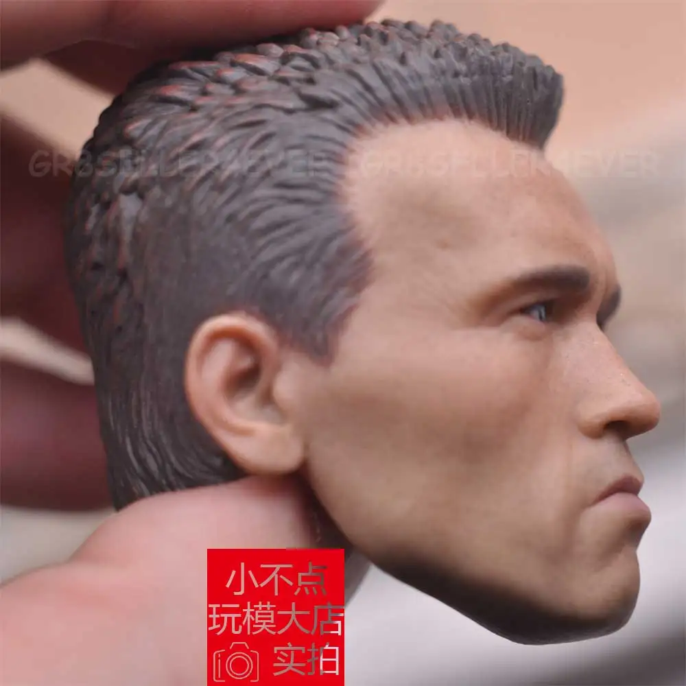 1/6 scale The Terminator the middle-aged Arnold Schwarzenegger T-800 Head Sculpt | Игрушки и хобби