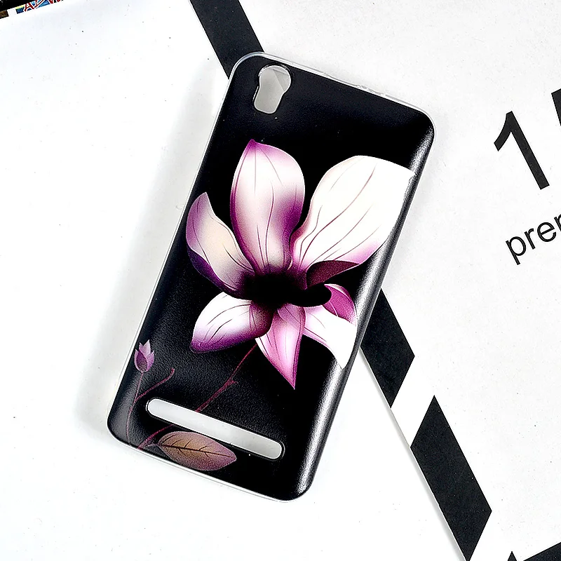 Soft Silicone Case For Fly FS509 Nimbus 9 Pattern Floral Wolf Flamingo Cute Animails Cover 5.0&quot TPU |