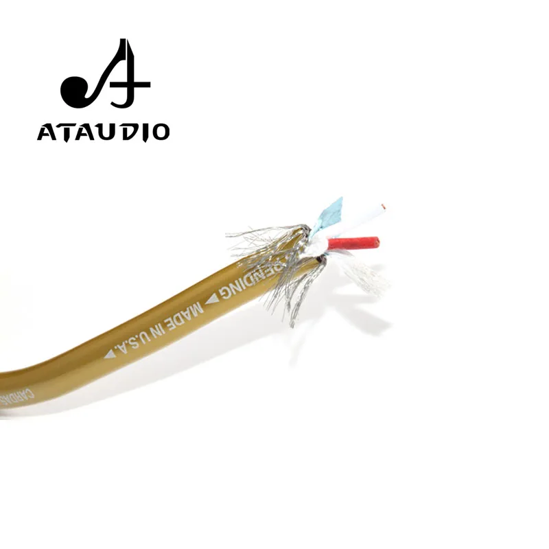 ATAUDIO Cardas 5C медный HIFI XLR Interconnect объемный аудиокабель RCA кабель для самостоятельной