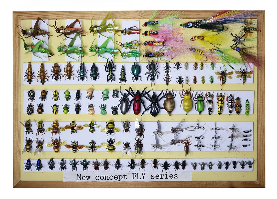 Yazhida Global Fly Fishing Fans план сбора мух