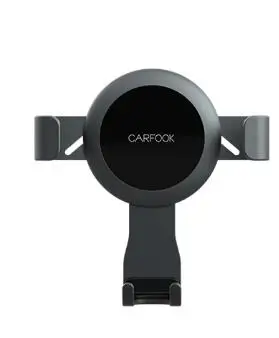 Серый 3 цвета Xiaomi Youpin CARFOOK гравитационная индукция автомобильный держатель телефона блокировка тяжести автомобильный держатель телефона 360 градусов вращения - Цвет: Серый