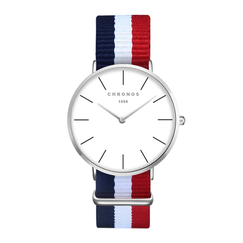 CHRONOS 1898 модные мужские часы Роскошные женские кварцевые наручные часы для влюбленных часы повседневные спортивные часы Relogio Masculino - Цвет: CH0213