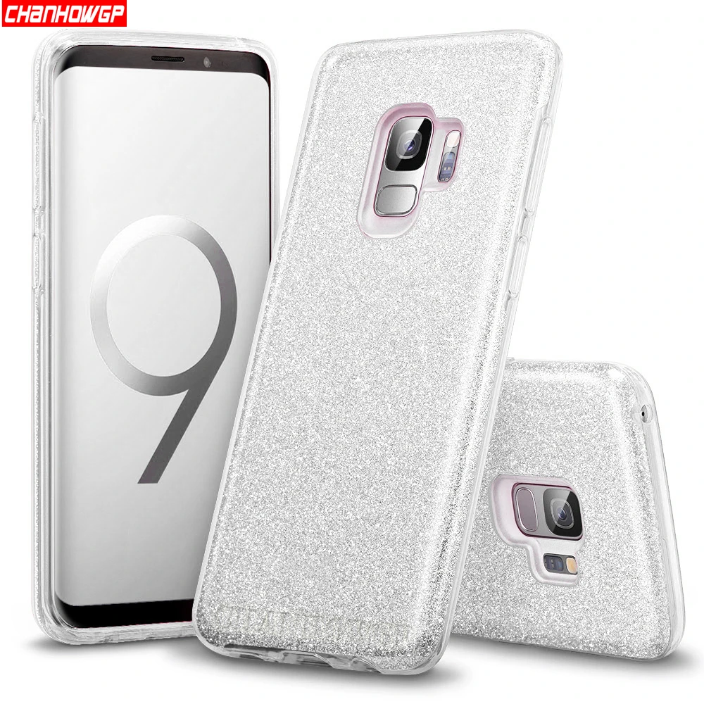 Стильный блестящий силиконовый чехол для Samsung Galaxy S8 S9 S10 plus A50 A30 J2 J4 J6 A7 A9 A6 A8 2018 J7 J5 J3