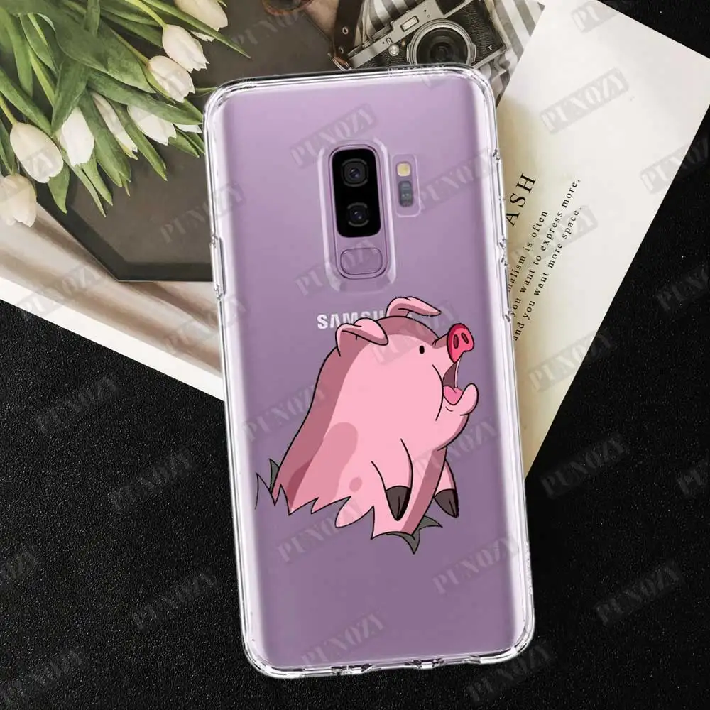 TPU A444 Милый чехол для телефона с рисунком из мультфильма Гравити Фолз всадники свиньи Для samsung s7 s6 edge A6 s8 s9 Plus A5 S5 Мягкий силиконовый чехол из ТПУ - Color: TPU A444