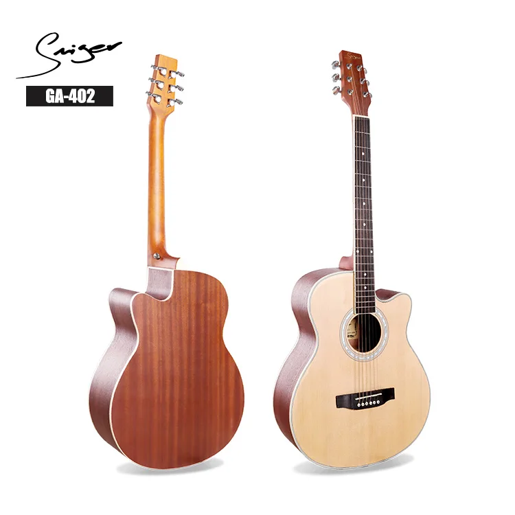 Гитара акустическая электрическая стальная струна 40 дюймов A Body гитары ra 6 струн