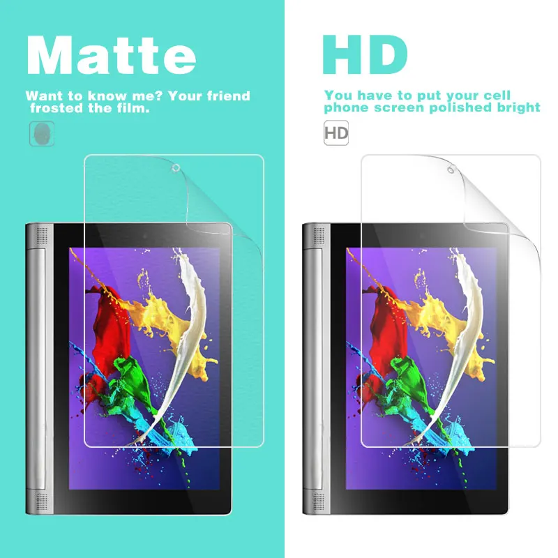 Антибликовая матовая пленка для Lenovo Yoga Tablet 2 830F 8 in HD прозрачная глянцевая