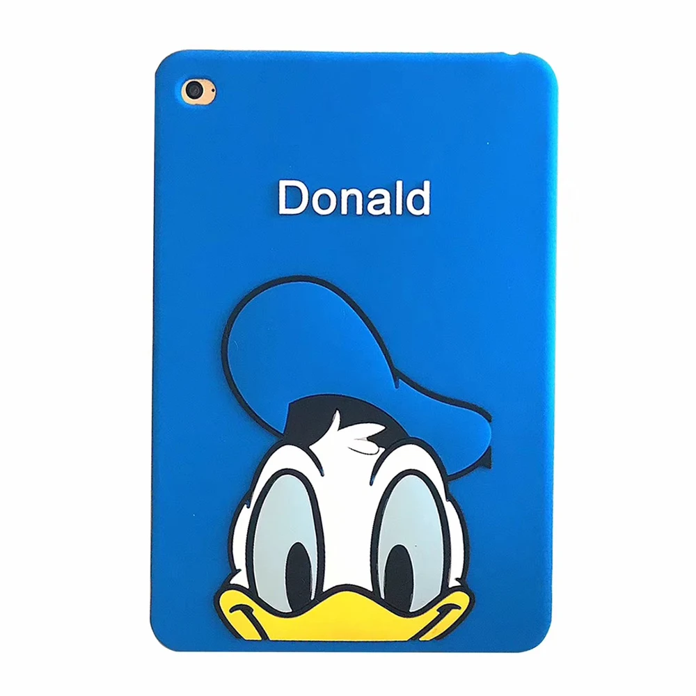 3D мультяшный силиконовый чехол для iPad Mini iPad Air Air2 iPad Pro iPad 9,7 / чехол Дейзи Микки Минни мягкая задняя крышка оболочка