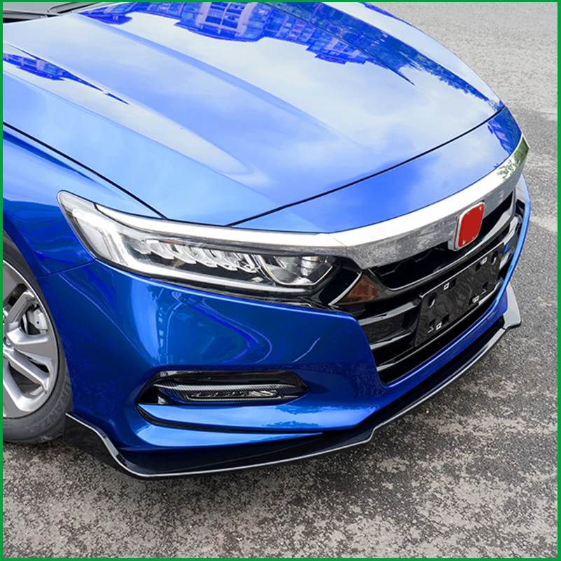 Автомобильный Стайлинг для Honda Accord 2018 ABS передний бампер Нижняя решетка защитная