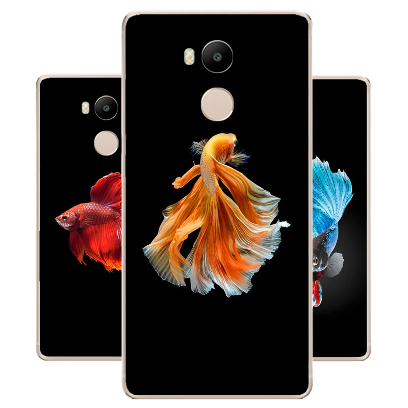 DREAMFOX M400 Betta Fish Мягкий ТПУ силиконовый чехол для Xiaomi Redmi Note 3 4 5 Plus 3S 4A 4X 5A Pro Global |