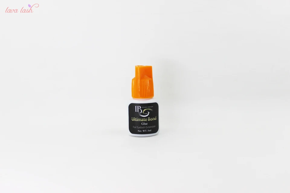 i-beauty 5 бутылочек IB Ultimate bond клей индивидуальная быстрая сушка Наращивание ресниц Клей оранжевый колпачок 5 мл/бутылка