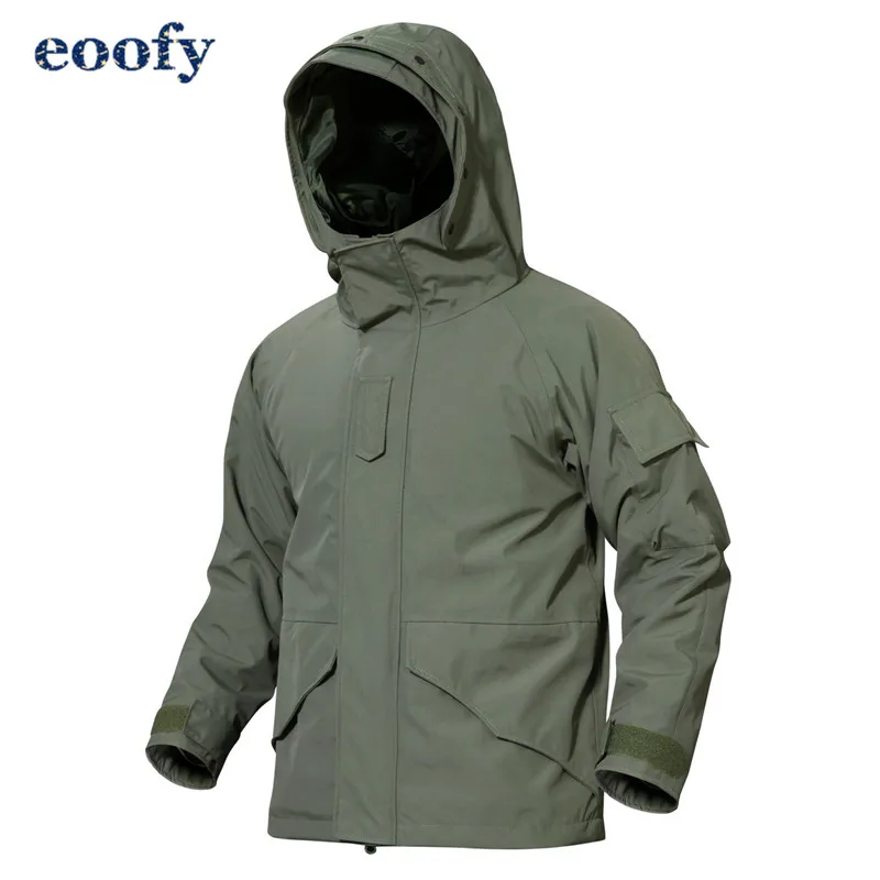 Мужская зимняя Камуфляжная парка G8 с толстой подкладкой военная тактическая