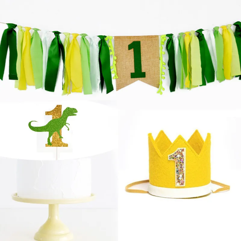 Декорации для детского праздника баннер на 1-й день рождения мальчиков и девочек