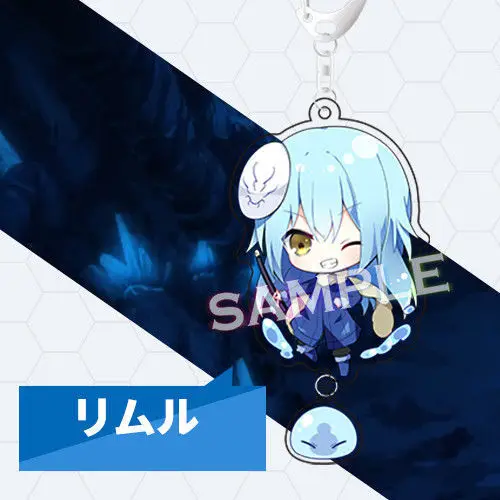 Аниме Tensei Shitara Slime Datta Ken Rimuru Tempest акриловый брелок для ключей рождественские