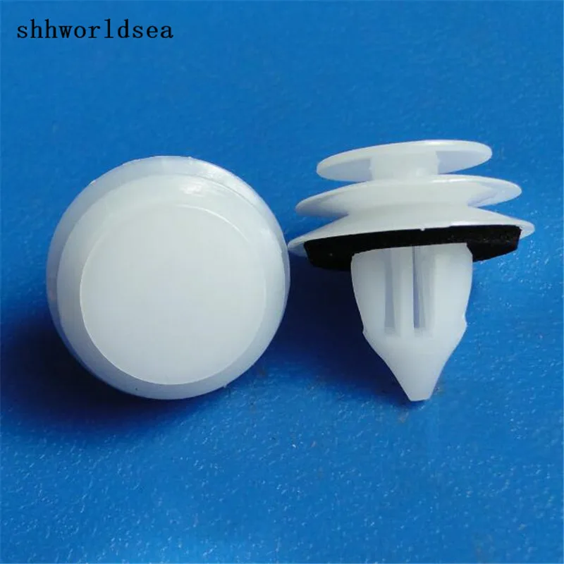 

Shhworldsea автоматический пластиковый крепеж, фиксатор обшивки передней и задней двери для Mazda GJ6R-68-ABX