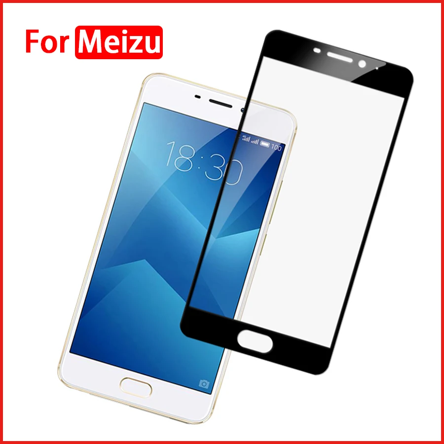 Стекло для M6 M5 M3 Note защитное стекло на Maisie M5s M5c Pro 7 закаленное M 6 5 3 S C M6note M5note полное