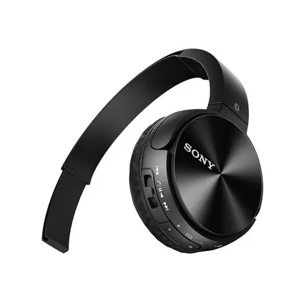 Беспроводная стереогарнитура SONY NFC Bluetooth черный с микрофоном для MDR ZX330BT|Наушники
