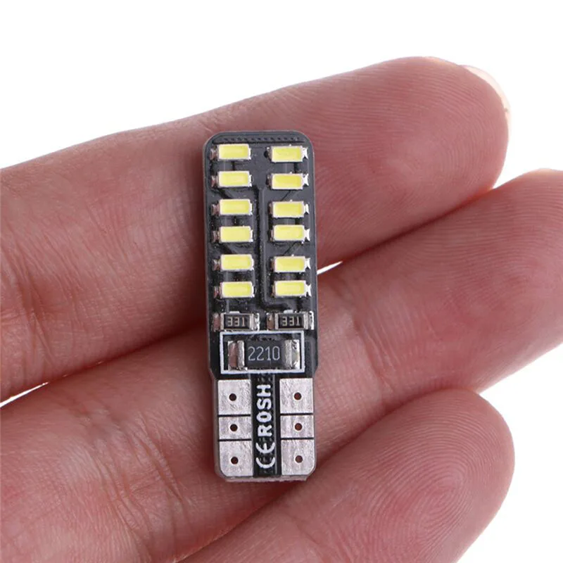1 шт. Canbus T10 led W5W 195 3014 24 SMD автомобильный светильник лампочка источника запасной