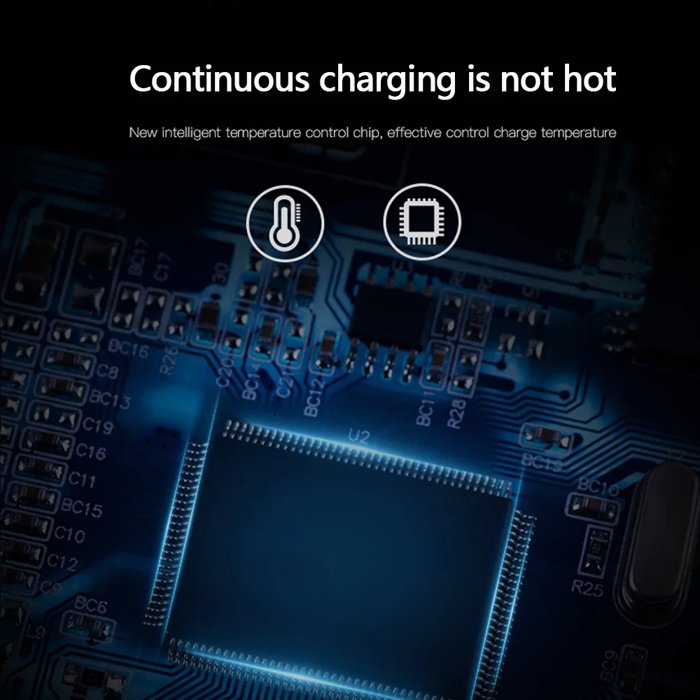 10 Вт Беспроводной Батарея Зарядное устройство легкий Desktop Быстрый круглый