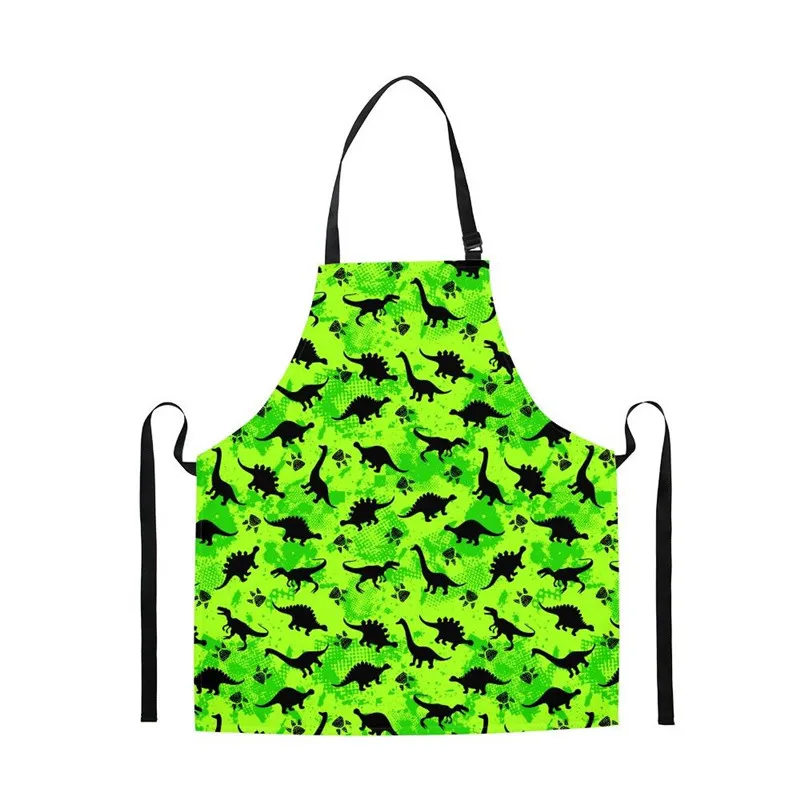 Водонепроницаемый фартук Прохладный динозавров 3D Кухонный Фартук с рисунком Для
