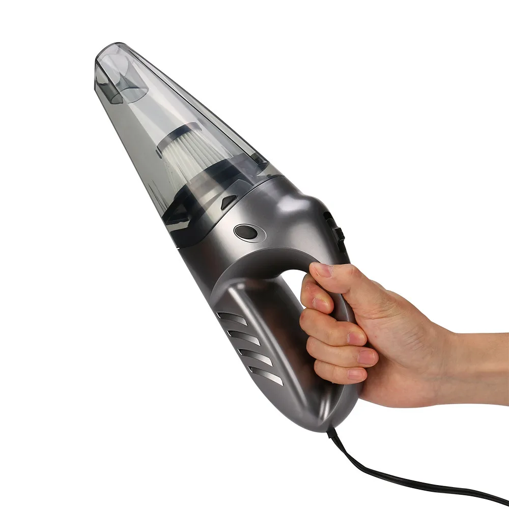 Авто 12В ручной пылесос 75дБ бесшумный для волос домашних животных чистки дома и