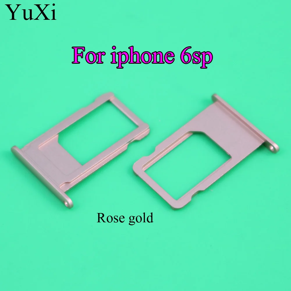 Лоток для Sim-карты YuXi Iphone 6S 6sp золотой серебристый серый слот держатель запасные