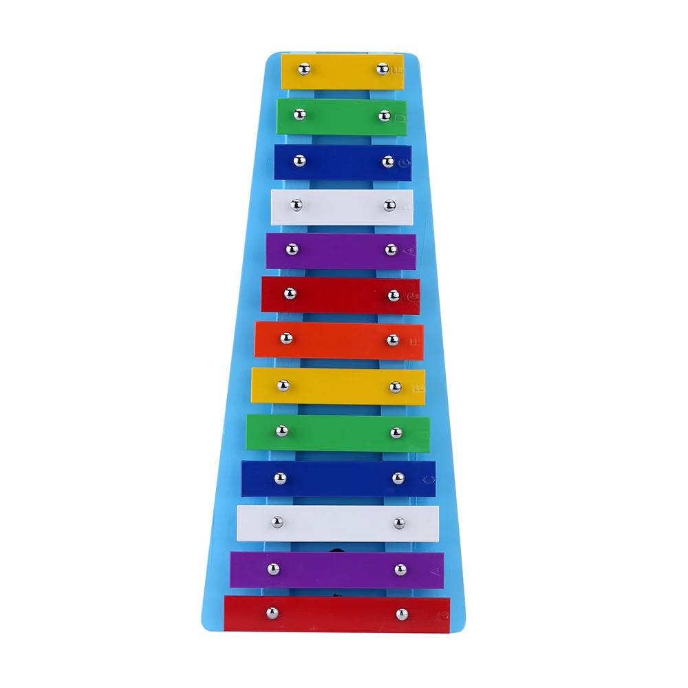 Детская красочная нотка Glockenspiel для ксилофона 13 бар развивающий перкуссионный