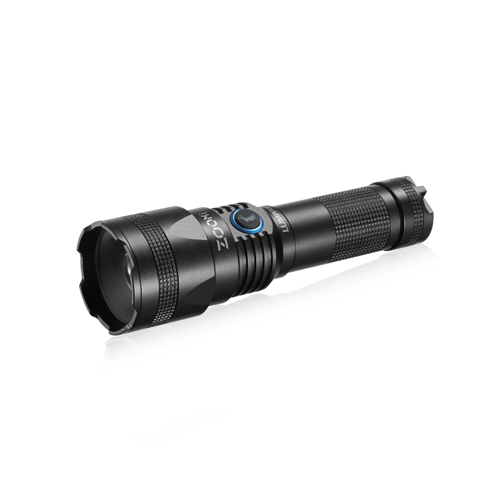 Lumintop Zoom1 фонарик с USB подзарядкой CREE XPL HD max 850 люмен луч бросок 210 м RGB зум
