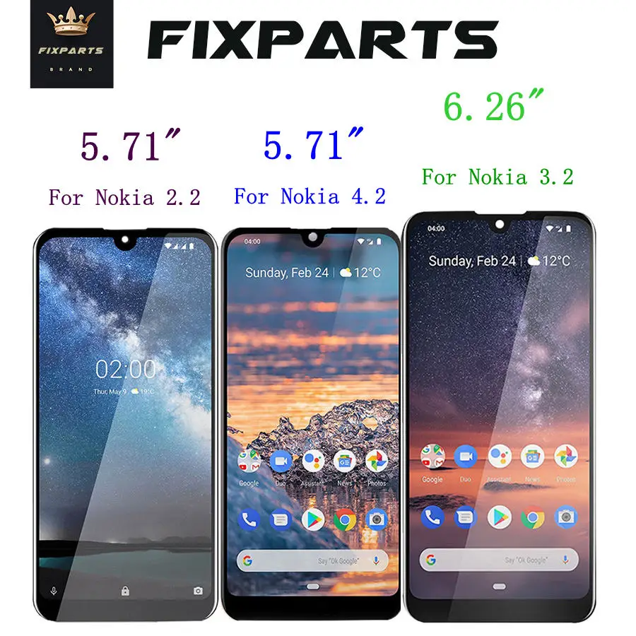 Оригинальный новый экран для Nokia 4 2 lcd дисплей с сенсорным экраном дигитайзер