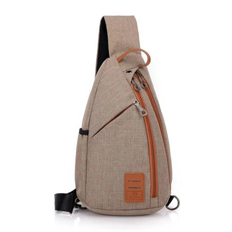 Мужская нагрудная сумка холщовые сумки через плечо для мужчин повседневная