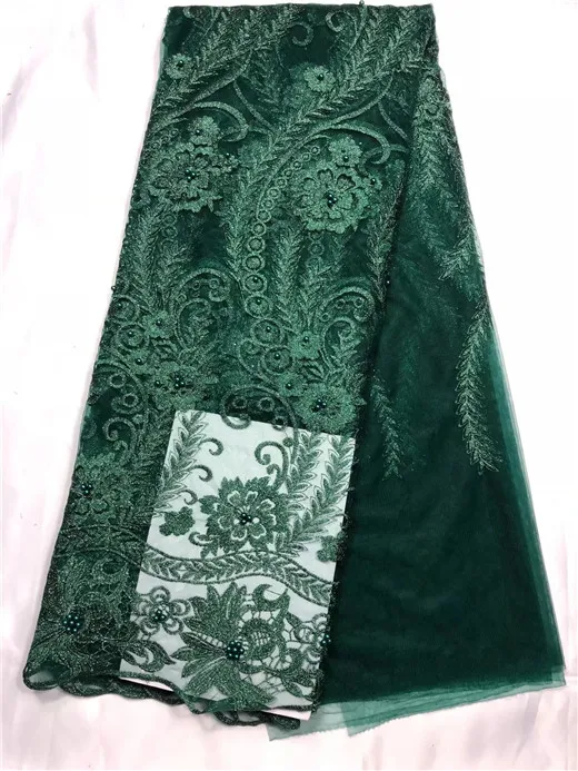 French lace latest 2018 african fabric with beads high quality material for embroidery evening dress!!yju-430 | Дом и сад