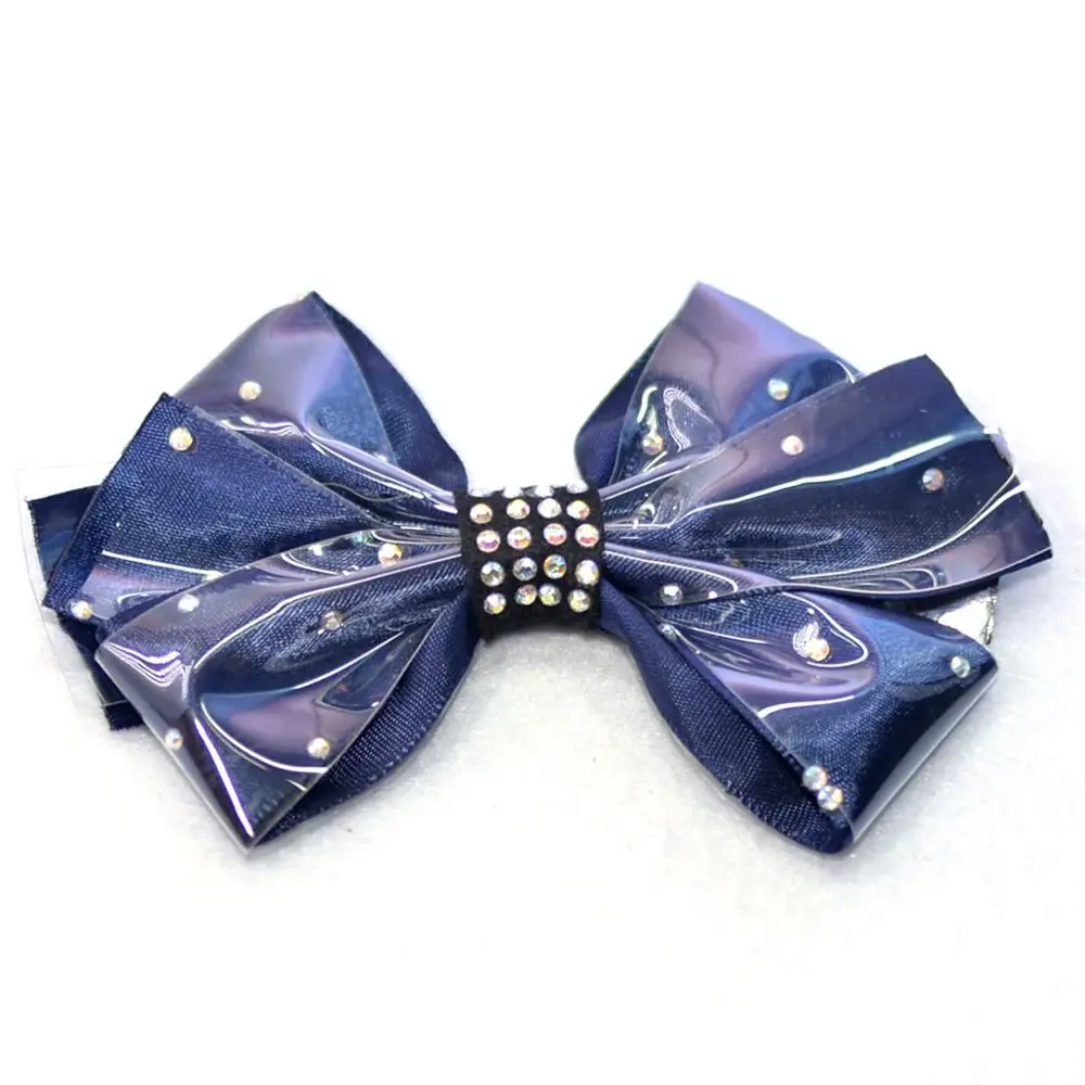 2PCS Bow Shoe Charms Shoes Decorations For Women High Heels Pumps Sandals Bowknot Crystal Accessoires Satin &amp TPU | Обувь