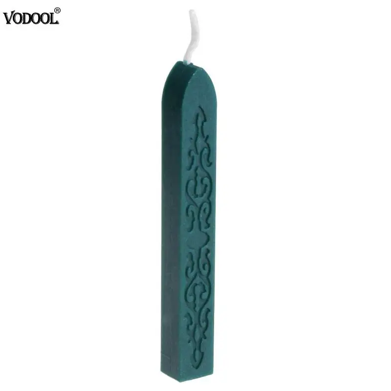 Blackish Green 12 цветов DIY уплотнительная полоса, посвященная пчелиному воску, клейкая лента для рисования печать, воск ручной работы, инструменты для украшения - Цвет: Blackish Green
