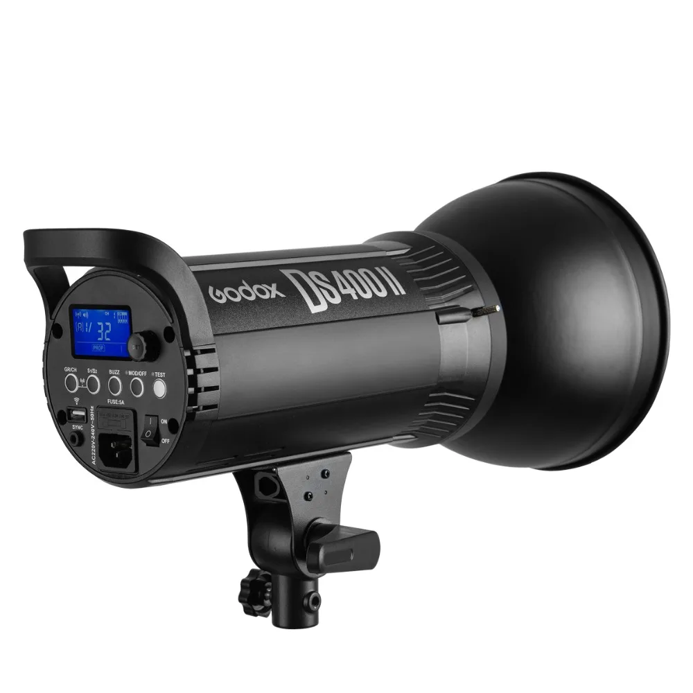 Студийная Вспышка Godox DS400II 400 Вт 400Ws для фотосъемки Стробоскопическая Лампа