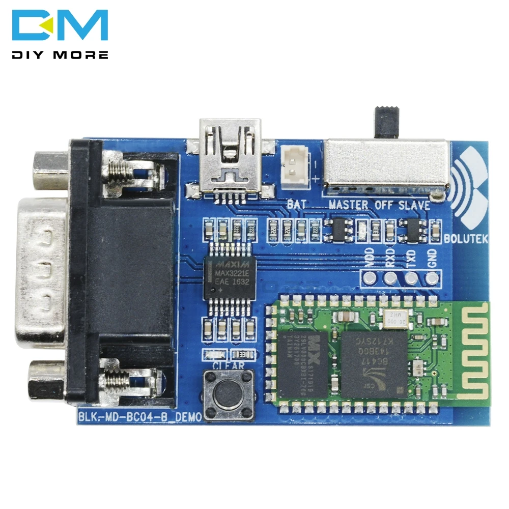 RS232 Bluetooth последовательный адаптер плата связи мастер Slave 2 режима 5 в мини USB Bluetooth последовательный порт профиль модуль