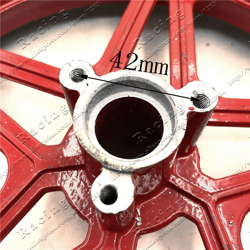 10''Mini Dirt Bike Knobby шины колеса 2,50-10 передние или задние обода и шины внедорожные Мотокросс мини моторрад ребенок