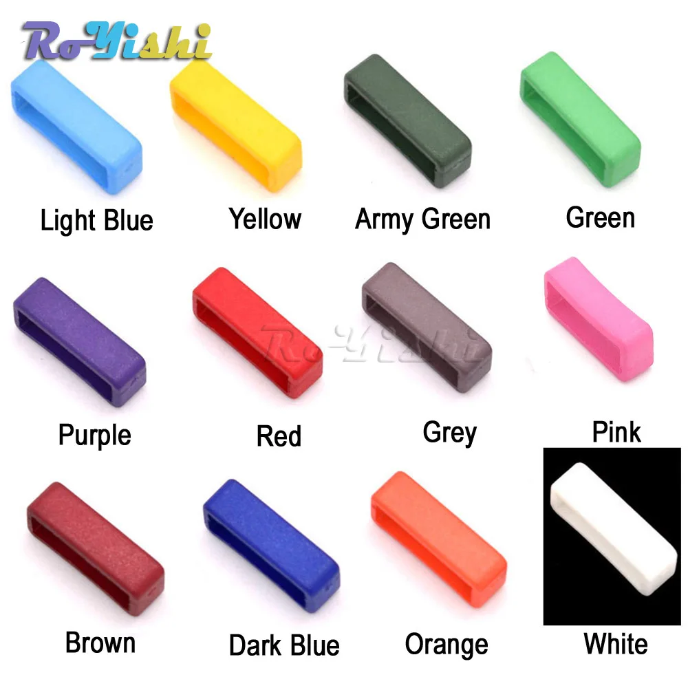 Цветной ремень-петля для ошейника собак ремни рюкзаков 12 шт./упак. 3/4 дюйма (20 мм) |