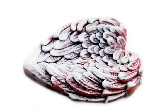 Силиконовая форма для мыла с крыльями ангела идеальная подарка на День святого