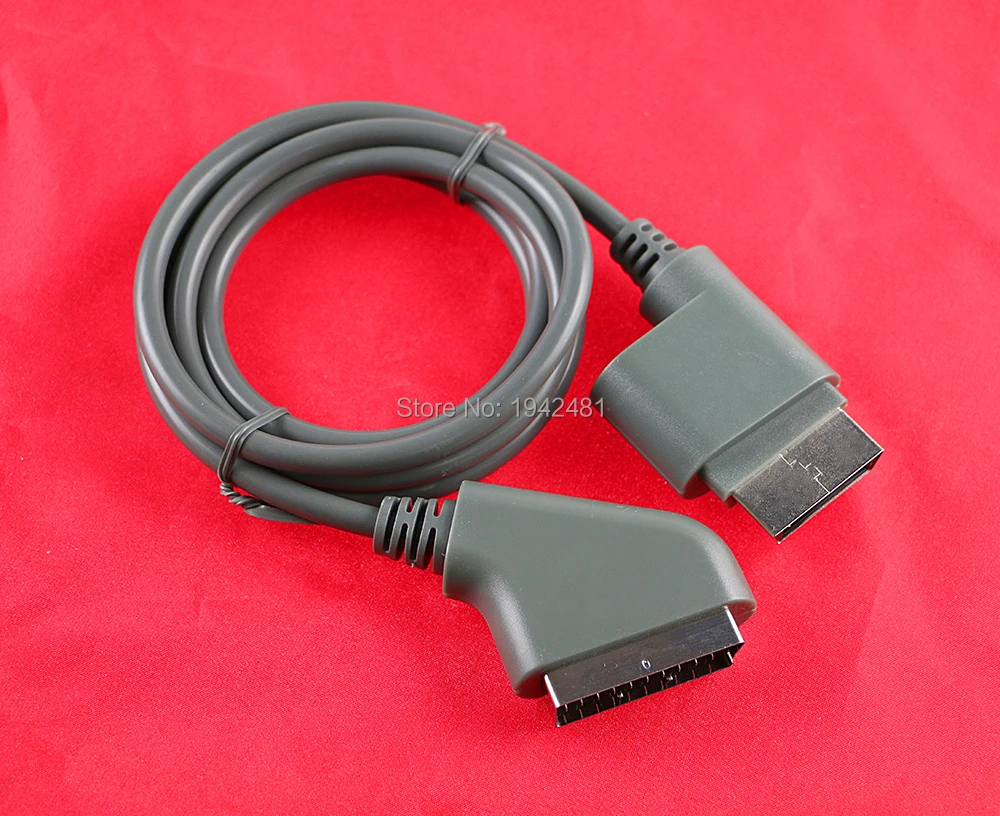 OCGAME 30 шт./лот Высокое качество Горячая 1 8 м RGB Scart видео HD кабель ТВ АВ для XBOX 360