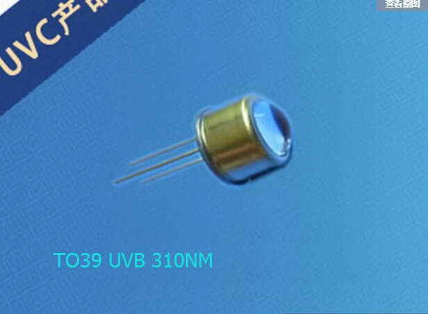 

Упаковочный корпус TO39 310NM UVB светодиодный Диод 5,3-5,9 v 20ma 0,2-0,5 mw