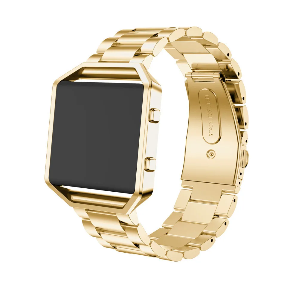Сменный ремешок из нержавеющей стали для Fitbit Blaze, ремешок, браслет для часов, аксессуары