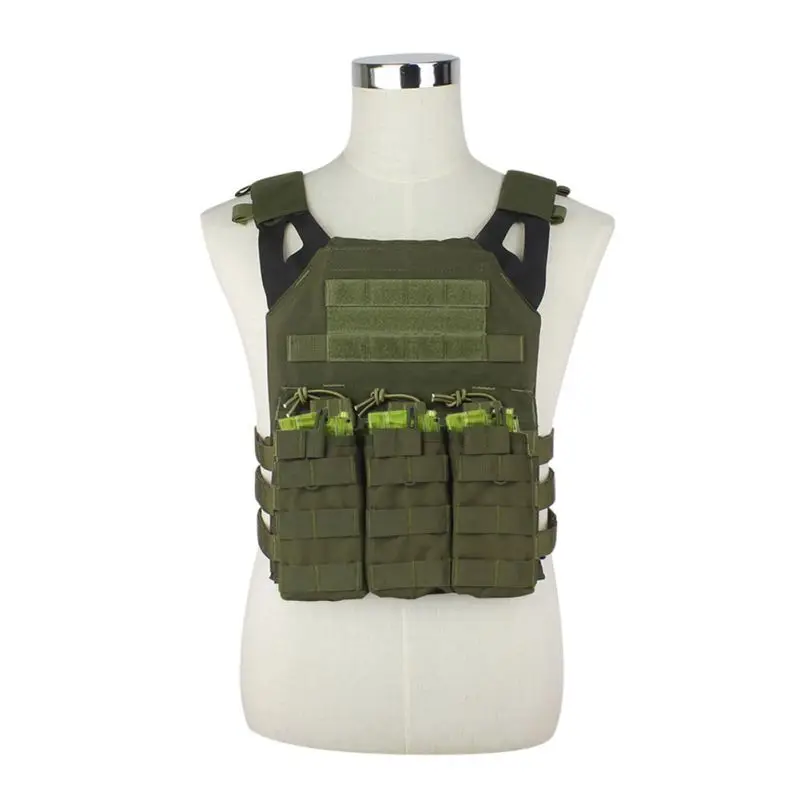 Тактический JPC Plate Carrier Molle жилет страйкбол снаряжение Военная армейская Боевая броня для тела охотничий жилет защитный жилет с подсумок