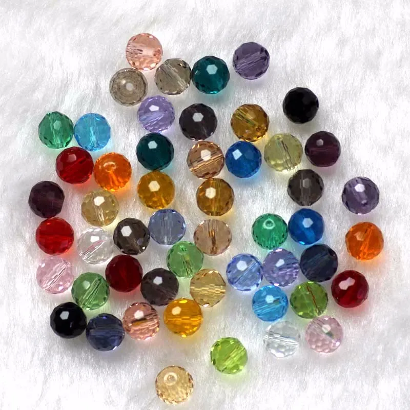 

10mm 2020 Newly Crystal Fashion DIY Jewelry Beads 10mm round128faces Excellent Bracelet Accessories beads