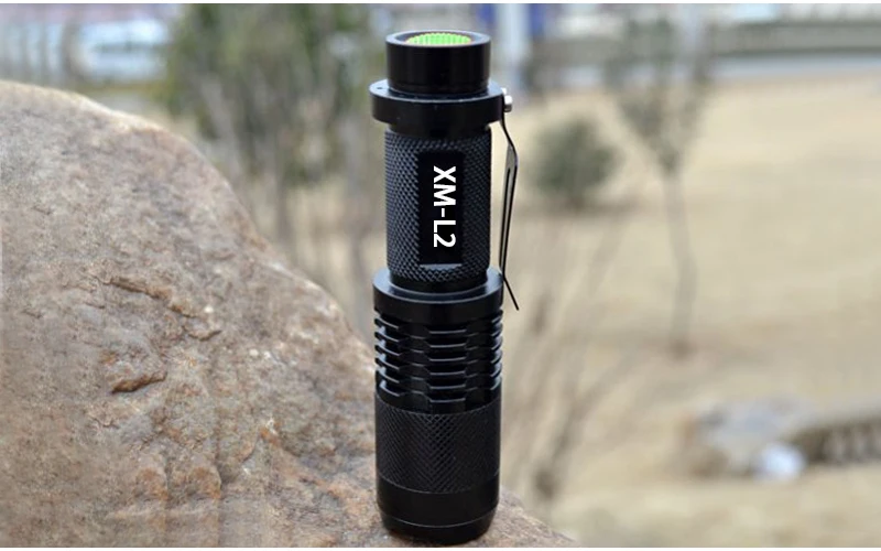 Портативный осветительный фонарик с мини-зумом светодиодный фонарь cree xml t6 l2 q5 Водонепроницаемый фонарь для зарядки 18650 или 14500 фонарь