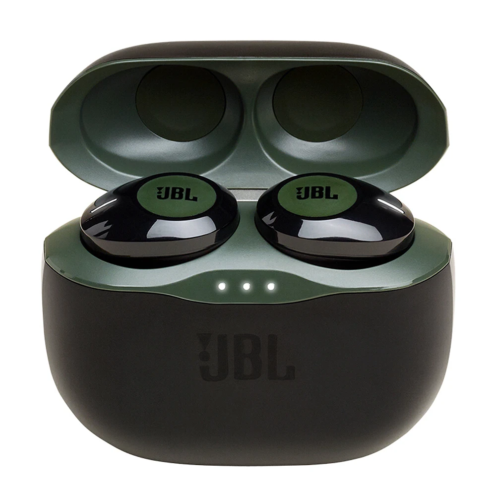 Наушники JBL TWS True Wireless Bluetooth TUNE120 с микрофоном невидимые наушники сенсорным
